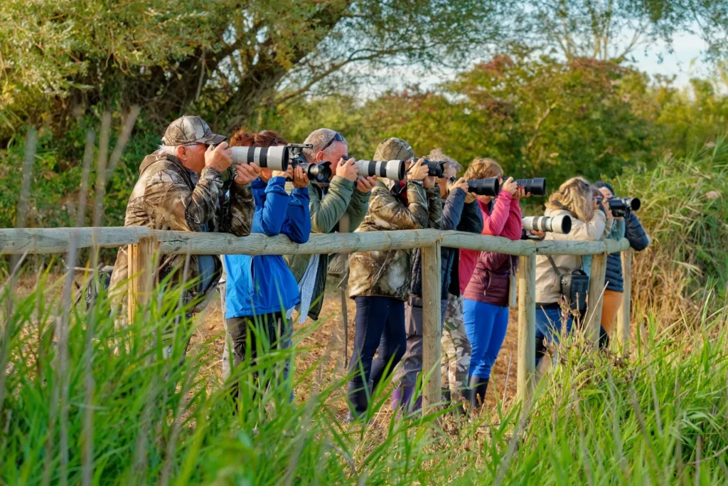 groupe de photographes stagiaires