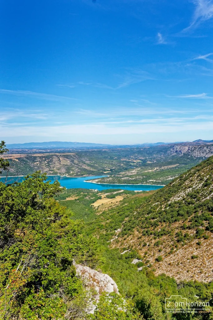 paysage lac verdon