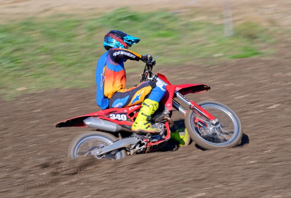 photgraphe de sport course motocross