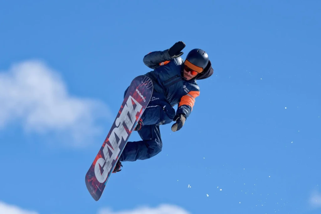 photographe de ski free style deux alpes