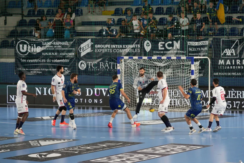 photographe evenementiel championnat de france hand ball a saint raphael