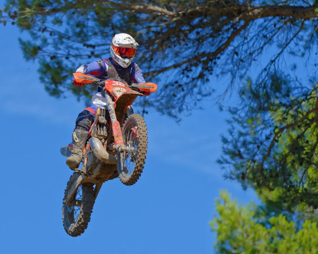 stage photo motocross dans le 84 avec zoom horizon