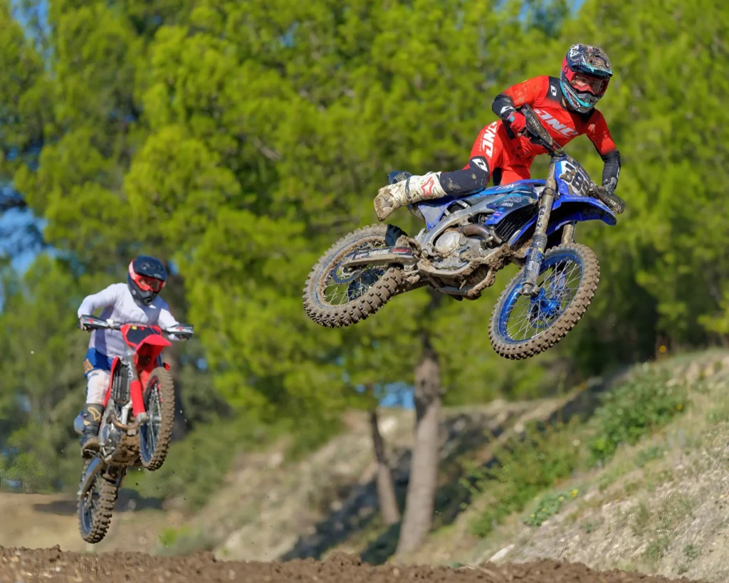 stage photo motocross dans le 84 avec zoom horizon