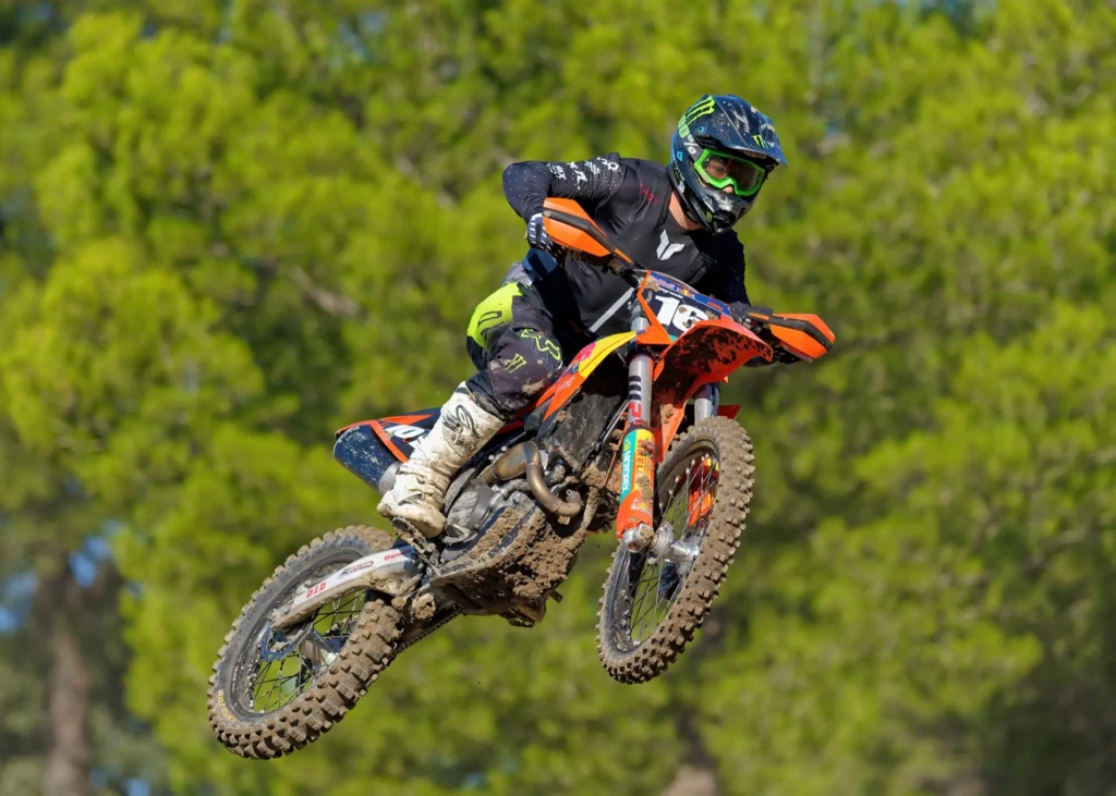 stage photo motocross dans le 84 avec zoom horizon