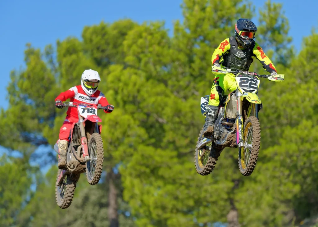 stage photo motocross dans le 84 avec zoom horizon