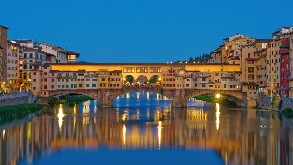 zoom horizon Florence ponte vecchio