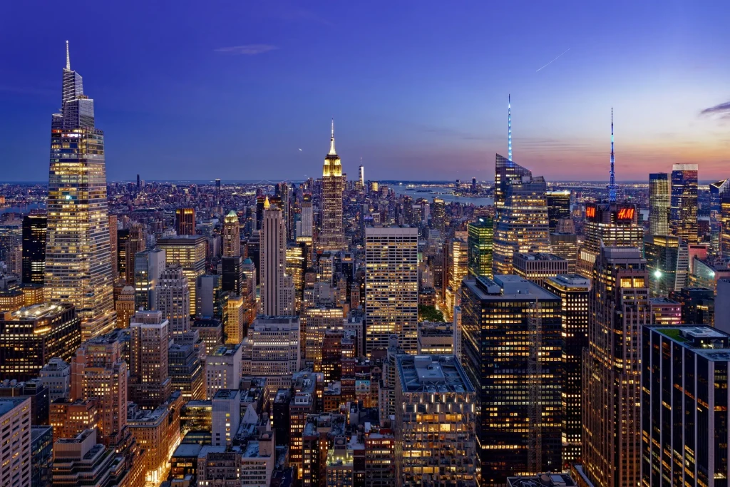 zoom horizon new-york de nuit