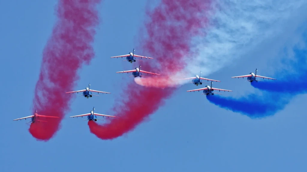 zoom horizon patrouille de france